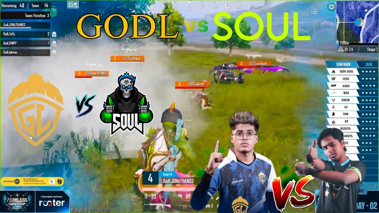 SOUL VS GODL EPIC 4V4 FIGHT | SCRIMS | WHO WILL WIN?#jonathan #soul # ...
