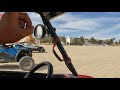 Blue Rzr turbo 1000 eps vs Red Rzr 1000 supercharged,  putting some power down