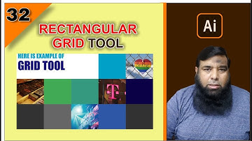 Adobe Illustrator Training - Class 32 - Rectangular Grid Tool in illustrator.