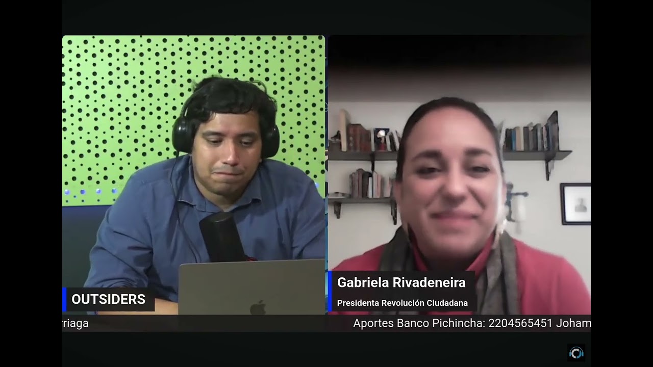 ¿El gobierno de Noboa le teme a la Revolución Ciudadana? | Gabriela Rivadeneira en Los Outsiders