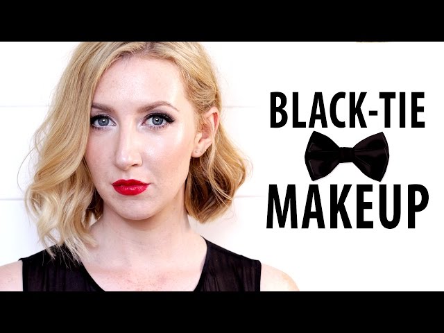 Fancy Black Tie Makeup Oscars 2017