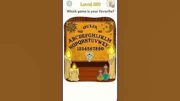 DOP 3 Level 221 : Which game is your favorite?