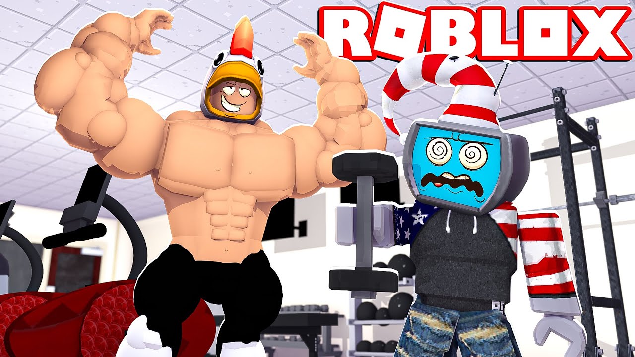 DIVENTIAMO SUPER FORTI SU ROBLOX!!