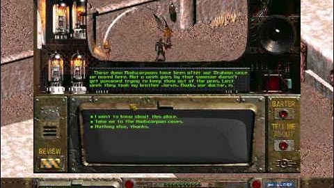 Fallout 1 Ch.2-2 Radscorpion Caves