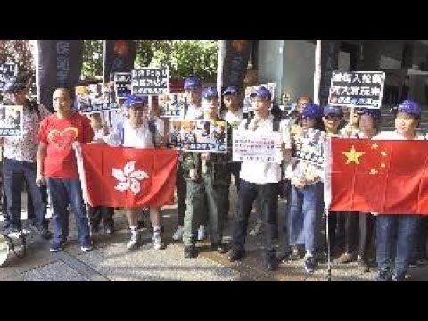 香港市民促請理大對“港獨”勢力入侵校園依法執法