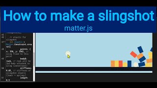 12 How to make a slingshot matter.js screenshot 2