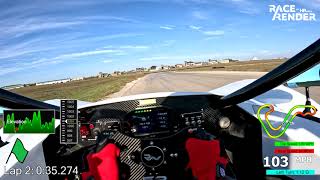 Rush SR Test at MSR Cresson 11-18-23 w/Data