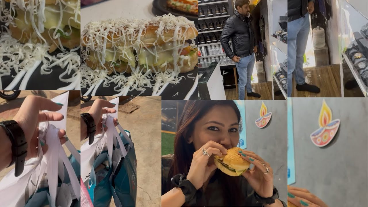 Amreli￼ mai hamari shopping 🛍️ & meri sister in low ke sath masti 😆