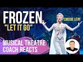 Musical Theatre Coach Reacts (LET IT GO, FROZEN) Caissie Levy