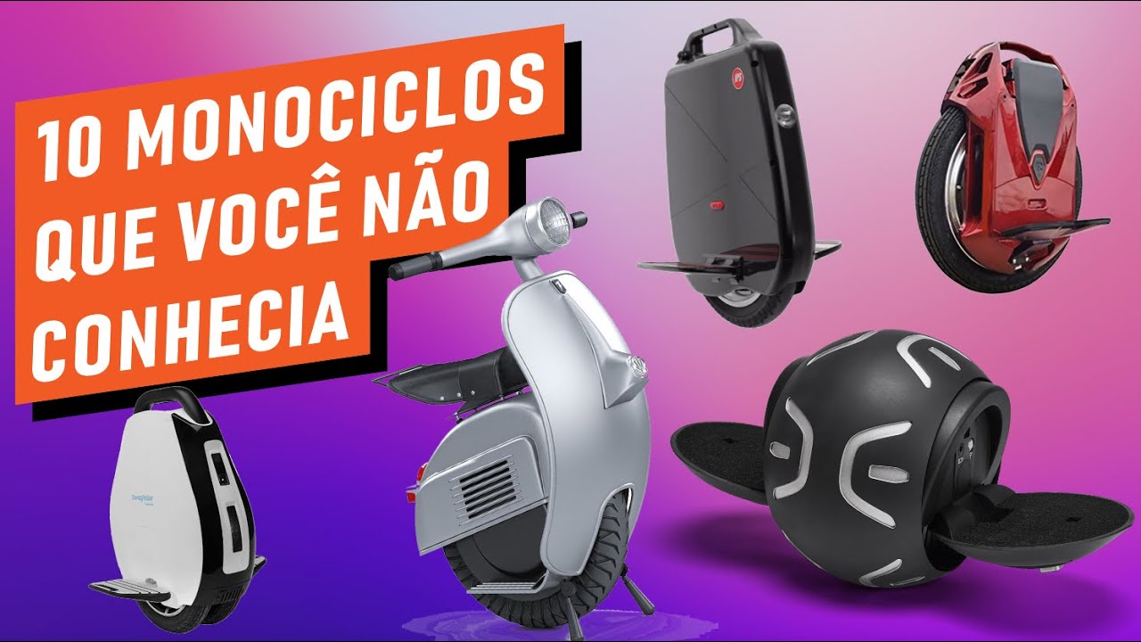 The 10 most unusual electric unicycles in the world - YouTube