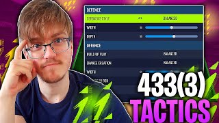 BEST *New Patch* META 433(3) Custom Tactics/Player Instructions - FIFA 22 Ultimate Team