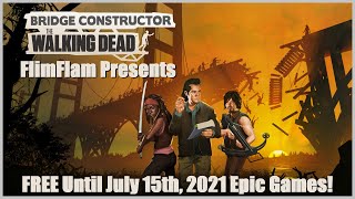 How To Defeat Zombies... By Building? Bridge Constructor: The Walking Dead Free Limited Time Game!