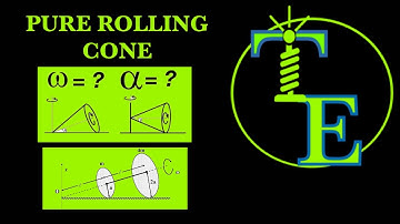 PURE ROLLING CONE | ANGULAR VELOCITY AND ACCELERATION | ANGULAR MOMENTUM OF A ROLLING CONE |