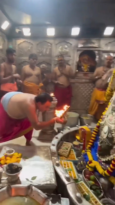 JAI SHREE RAJA MAHAKAL🙏 🥰#ujjain #ujjainmahakal #mahakaleshwar #aarti #shorts#short #viral