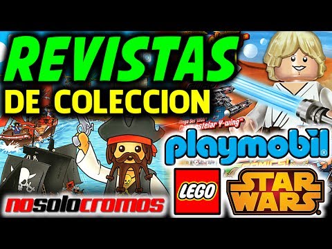 PLAYMOBIL y LEGO STAR WARS | UNBOXING REVISTAS DE COLECCION | NO SOLO CROMOS