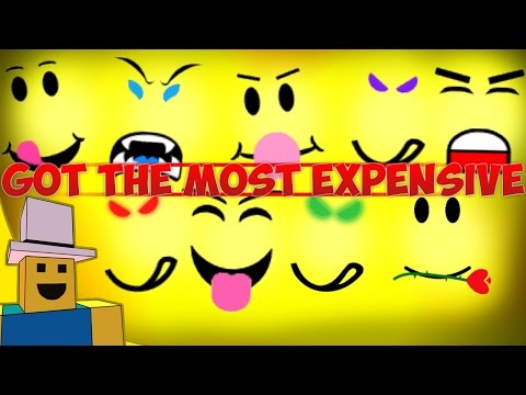 Roblox Trading We Got The Most Expensive Face In Roblox Youtube - roblox expensive face