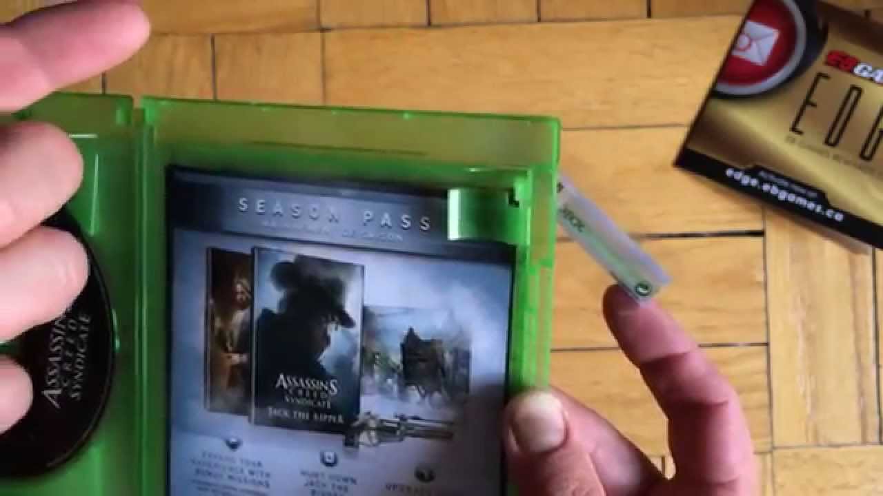 Assassin's Creed Syndicate Unboxing (Xbox One) - YouTube