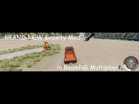 BRAND NEW Random Gravity Mod in BeamNG Multiplayer!