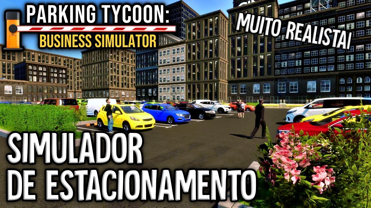 Novo JOGO SIMULADOR de GERENTE DE ESTACIONAMENTO! - Parking Tycoon