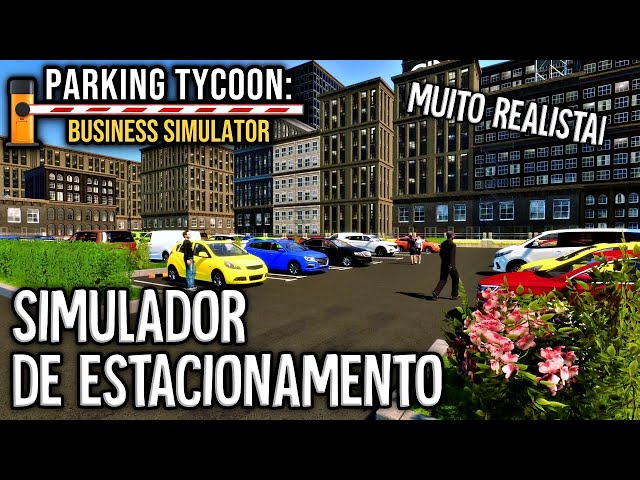 Novo JOGO SIMULADOR de GERENTE DE ESTACIONAMENTO! - Parking Tycoon