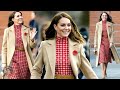Princess Kate Stuns In Autumn Camel Coat During Her Visit To Berkshire Community Street