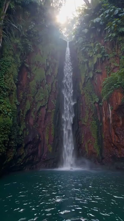 What do you think when you see this waterfall? #healing #waterfall #positifvibes #nature #relaxing