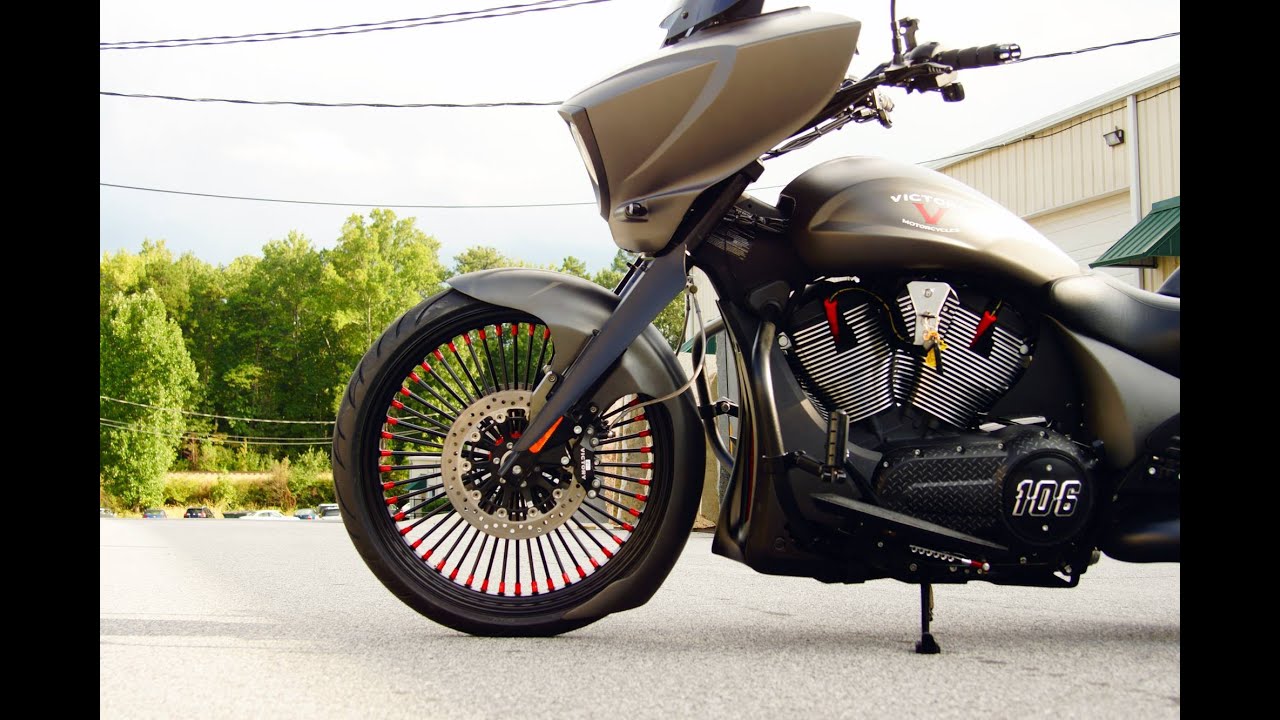 victory cross country vance and hines exhaust