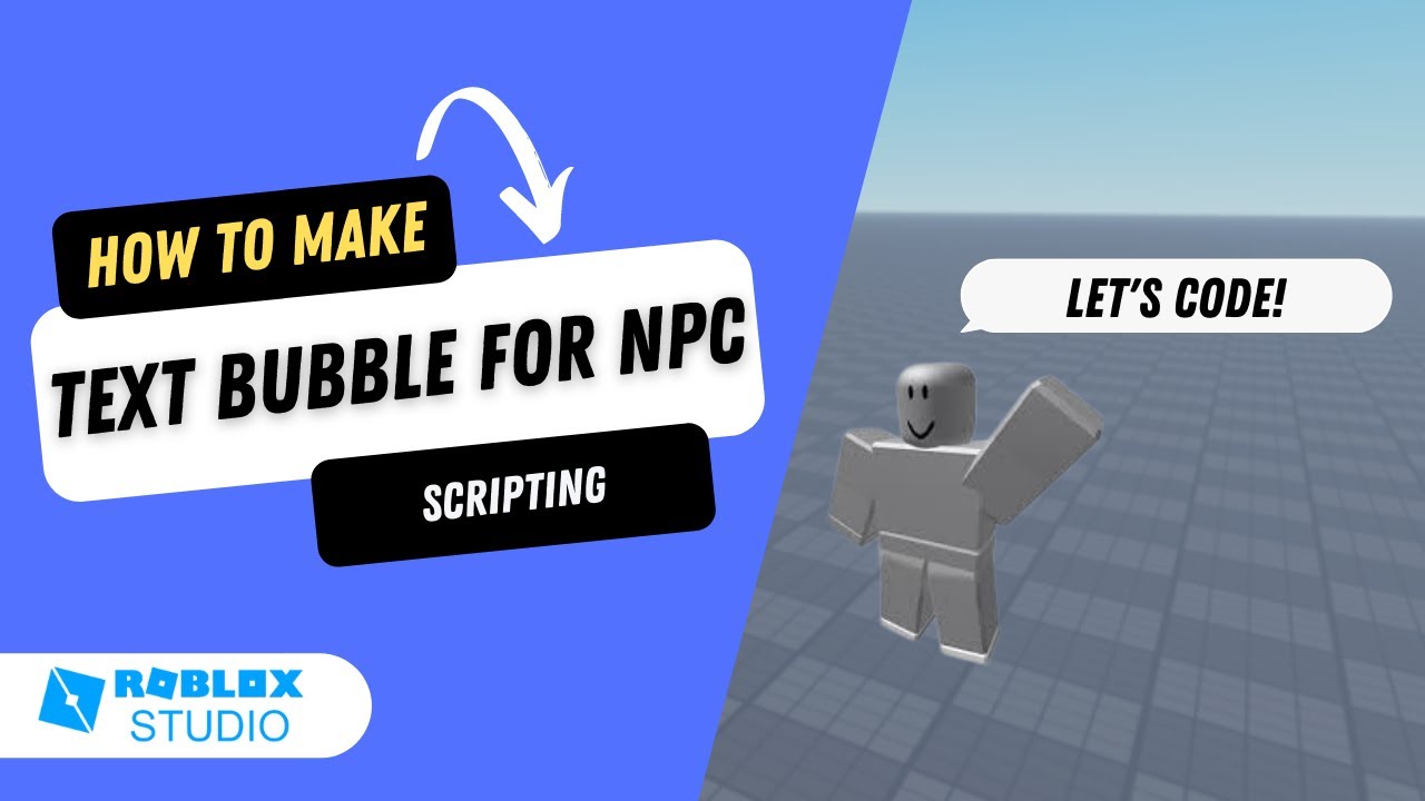 how to make speech bubbles in roblox studio