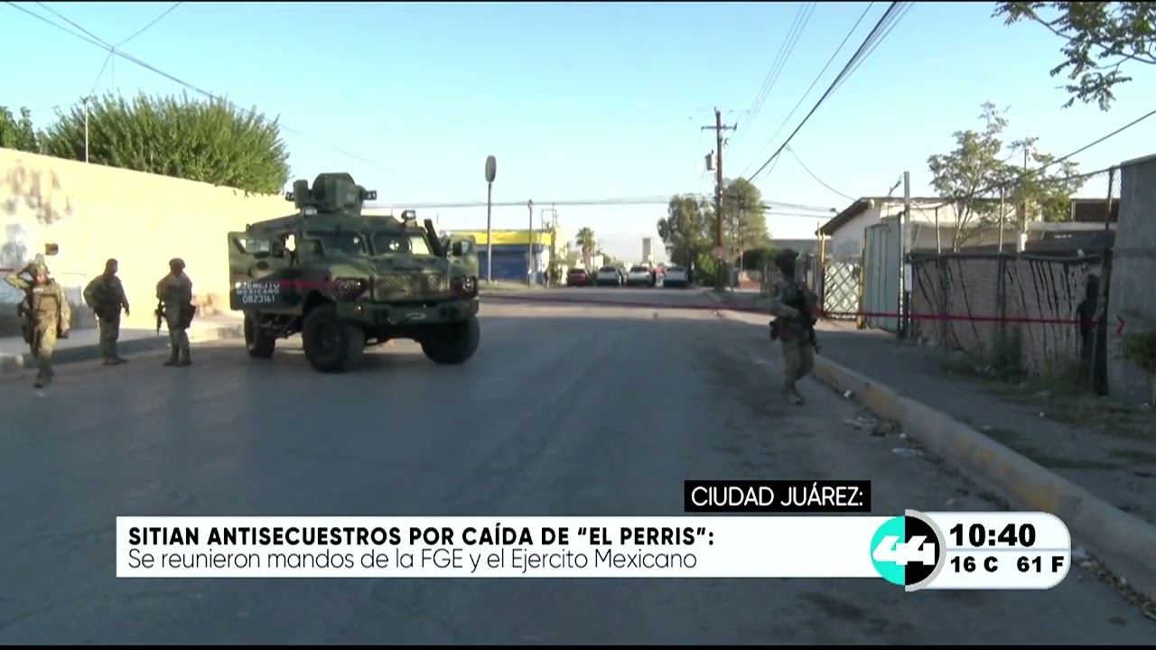 Sitian antisecuestro por caída de "El perris"