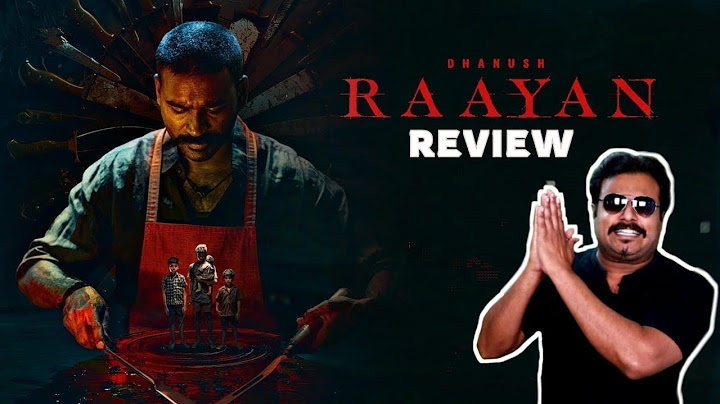 Raayan Movie Review by Filmi craft Arun | Dhanush | S. J. Suryah | Selvaraghavan