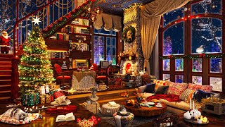 Christmas Jazz Relaxing Music & Fireplace Sound in Cozy Christmas Coffee Shop Ambience to Work,Study by Cozy Coffee Shop 25,913 views 4 months ago 48 hours