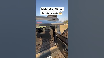 Mahindra Thar ROXX 2025 Model #shortsviral #viralshorts #mahindrathar