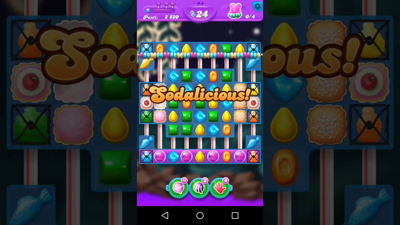 Candy Crush Soda livelli 93 94 YouTube