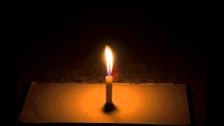 candle burning - time lapse