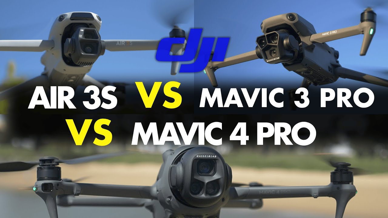 DJI Mavic 4 Pro vs Air 3S vs Mavic 3 Pro - Flagship Drone Showdown ...