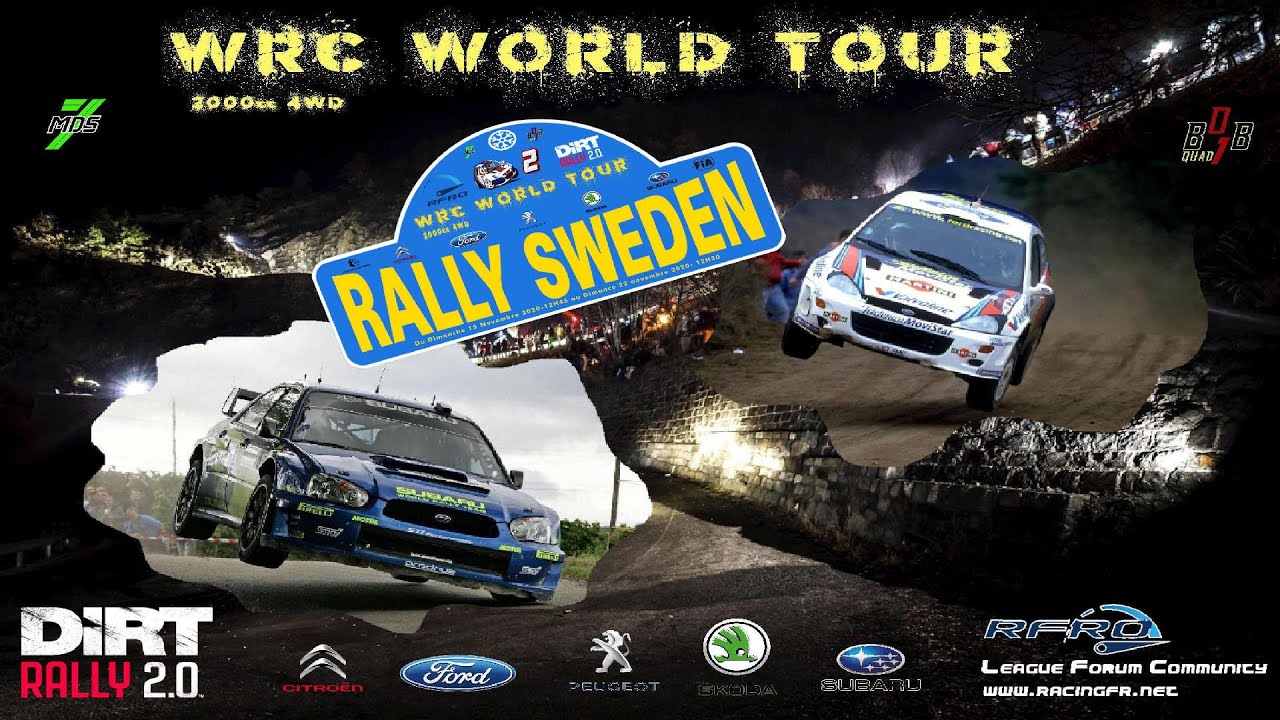 Dirt Rally 2.0 - Chpt WRC 2000cc 4WD #Manche 02# RFRO World Tour ...