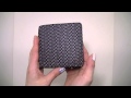 印傳屋 印伝 メンズ ( 男性用 ) 二つ折財布 2008 【和物屋】