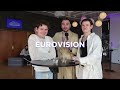 Capture de la vidéo Eurovision 2024: Outtv Interviews Marcus & Martinus (Sweden)