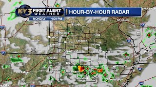 Storms in the forecast for a few days