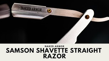 Samson Shavette Straight Razor - Replaceable Blade