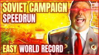 C&C Red Alert 3: Soviet Campaign EASY SPEEDRUN [WR]