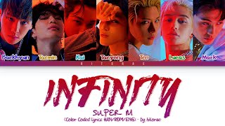 SuperM – Infinity Color Coded Lyrics HAN/ROM/ENG