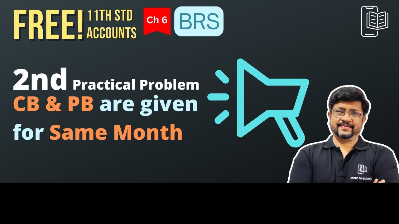 2nd Problem On How To Prepare BRS When Cash Book Pass Book Are Of 2nd-problem-on-how-to-prepare-brs-when-cash-book-pass-book-are-of