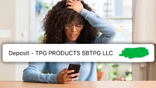 SOLVED! TPG PRODUCTS SBTPG LLC ACCOUNT DEPOSIT EXPLAINED SHORT & SIMPLE! WITHDRAWAL CHARGE FOR SOME