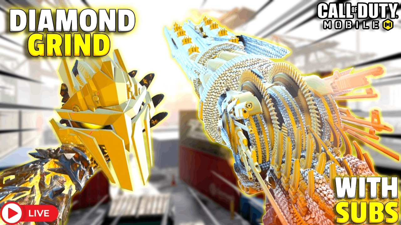 🔴 LIVE: CODM MYTHIC  💎 DIAMOND 💎 CAMO GRIND  + SUBS #codm