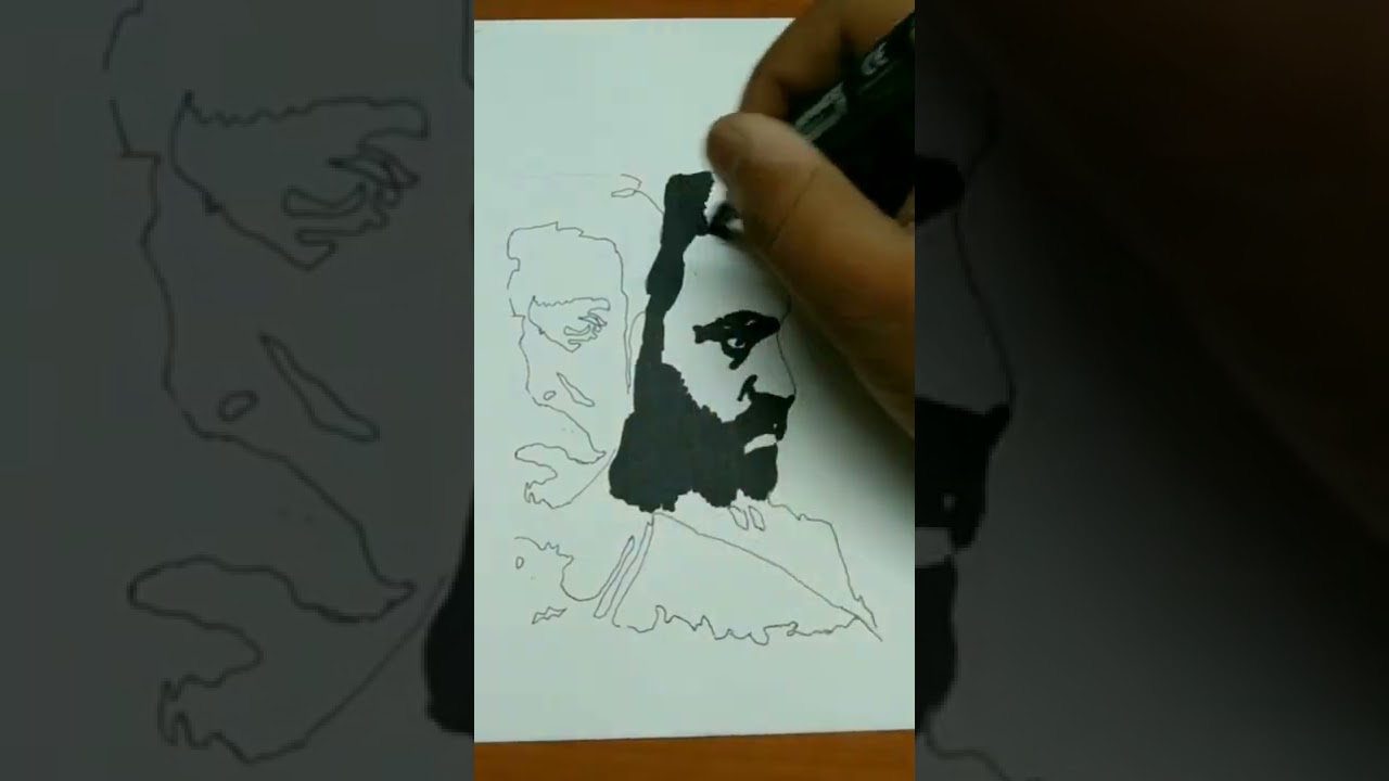 RRR Ram Charan & Jr NTR FAN ART🔥🤩