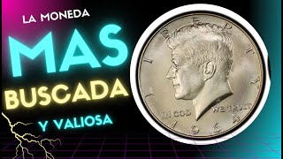 Esta moneda VALE HASTA $156,000 DOLARES. Kennedy Half Dollar de 1964, Rarezas y su Increíble Precio