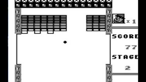 Enchanted Bricks - Bit Corporation Gamate - MAME MESSUI64 v0.171 emulator