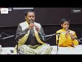 Sundari  bhimmana jadhav  venkatesh  father son duo  musicofindia musicfestival