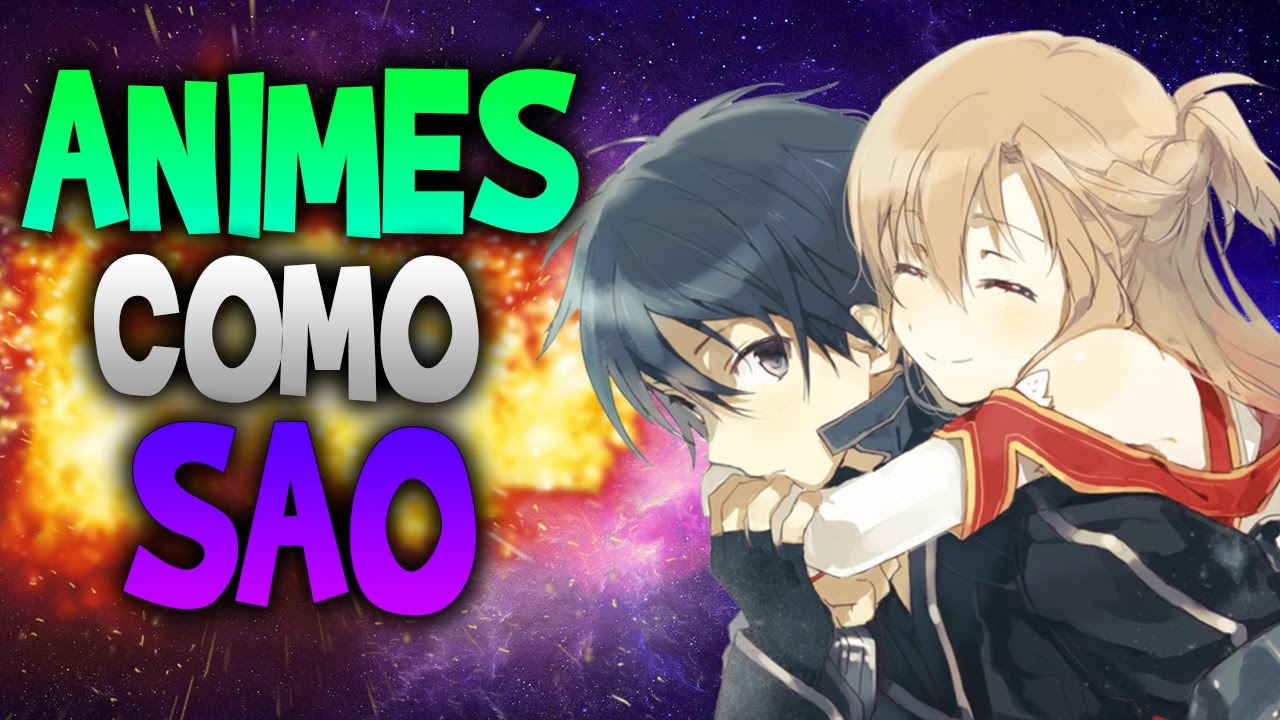 6 Animes PARECIDOS a SWORD ART ONLINE 